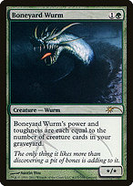Magic the Gathering Card - Boneyard Wurm - MTG Circle
