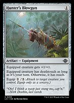 Magic the Gathering Card - Hunter's Blowgun - MTG Circle