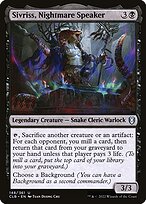 Magic the Gathering Card - Sivriss, Nightmare Speaker - MTG Circle