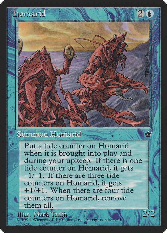 Magic the Gathering Card - Homarid - MTG Circle