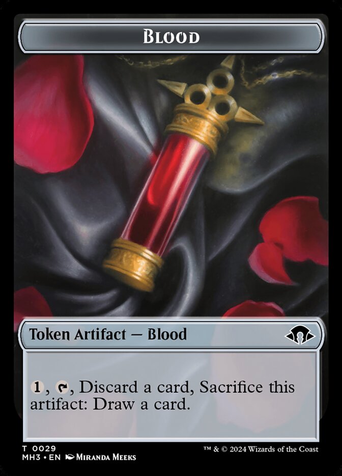 Magic the Gathering Card - Blood - MTG Circle