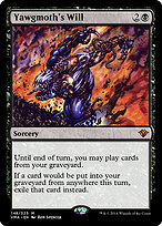 Magic the Gathering Card - Yawgmoth's Will - MTG Circle