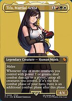 Magic the Gathering Card - Tifa, Martial Artist - MTG Circle