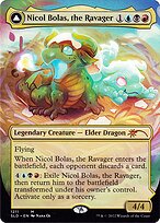 Magic the Gathering Card - Nicol Bolas, the Ravager // Nicol Bolas, the Arisen - MTG Circle