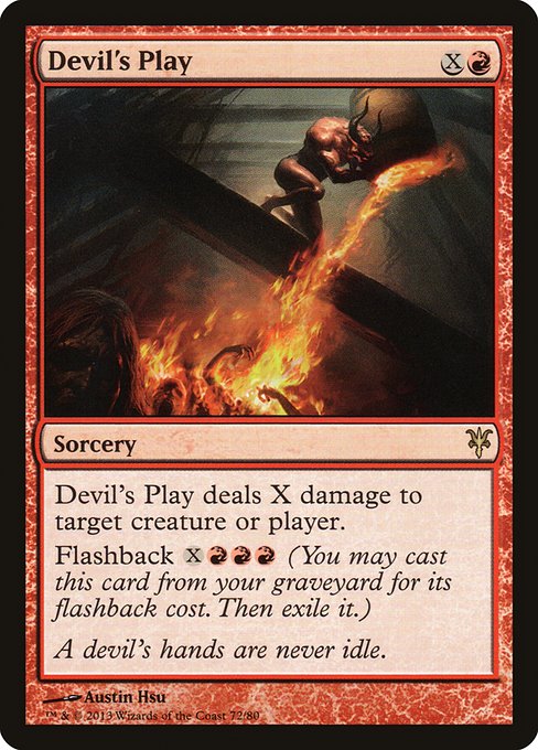 Magic the Gathering Card - Devil's Play - MTG Circle