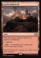 Magic the Gathering Card - Castle Embereth - MTG Circle