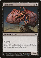 Magic the Gathering Card - Dusk Imp - MTG Circle