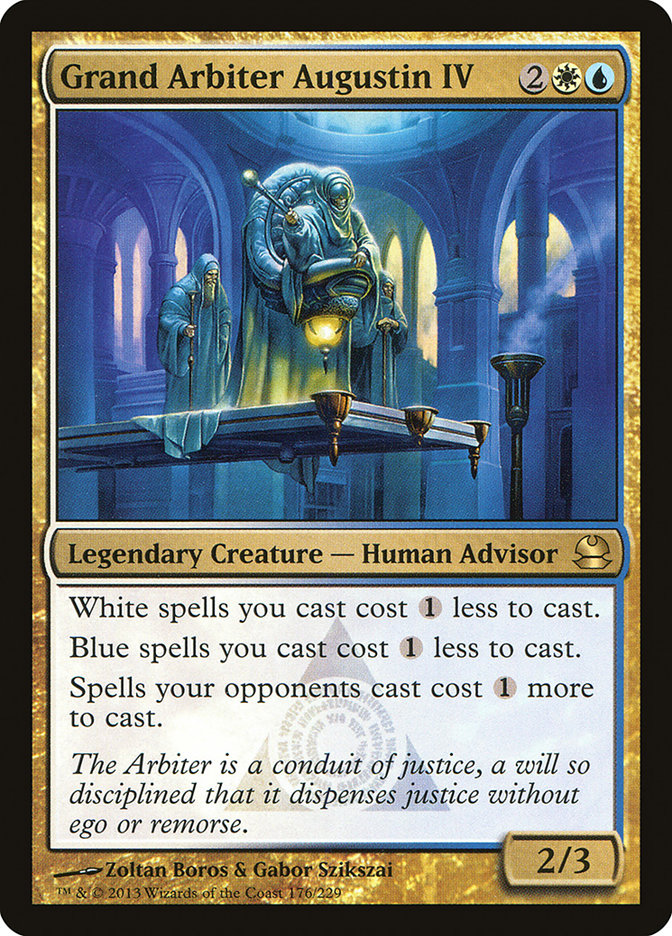 Magic the Gathering Card - Grand Arbiter Augustin IV - MTG Circle