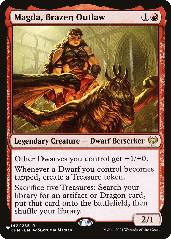 Magic the Gathering Card - Magda, Brazen Outlaw - MTG Circle