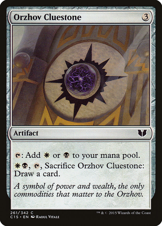 Magic the Gathering Card - Orzhov Cluestone - MTG Circle