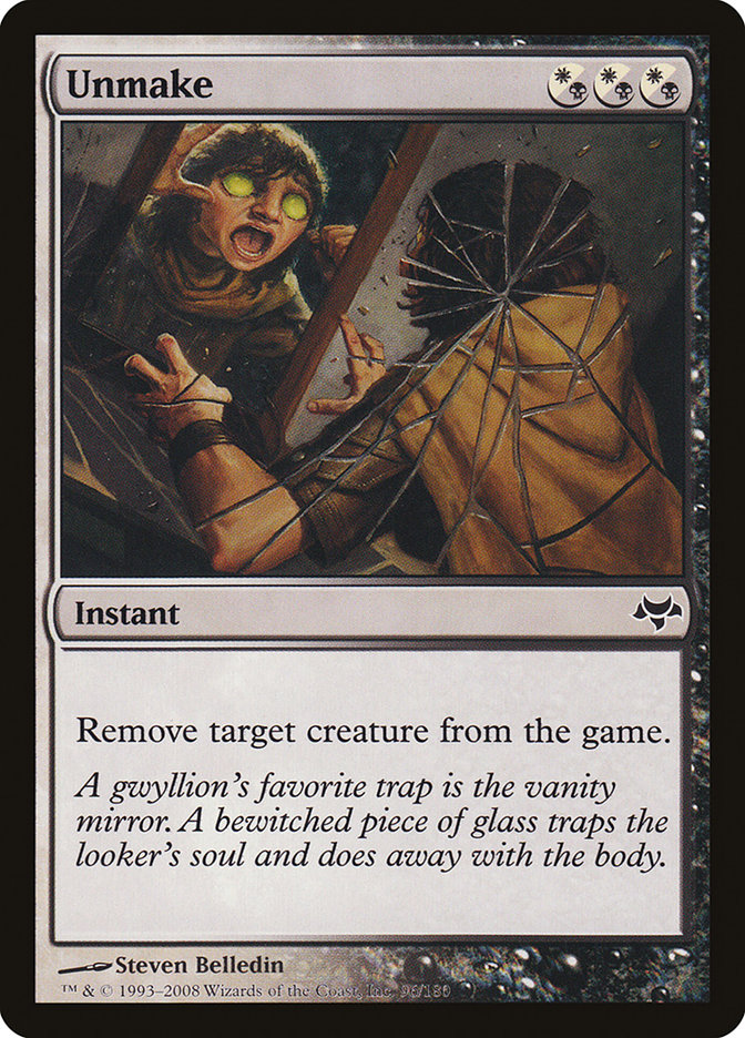 Magic the Gathering Card - Unmake - MTG Circle