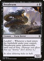 Magic the Gathering Card - Dreadwurm - MTG Circle