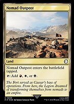 Magic the Gathering Card - Nomad Outpost - MTG Circle