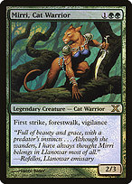 Magic the Gathering Card - Mirri, Cat Warrior - MTG Circle