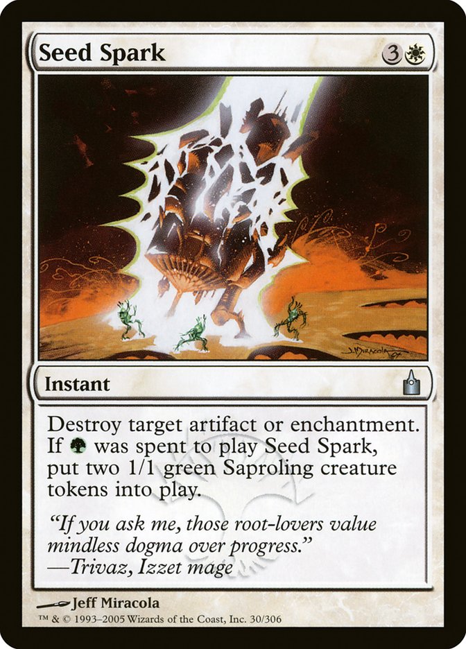 Magic the Gathering Card - Seed Spark - MTG Circle