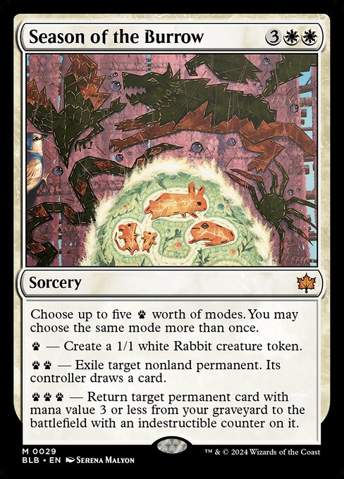 Magic the Gathering Card - Season of the Burrow - MTG Circle