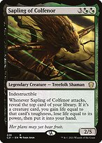 Magic the Gathering Card - Sapling of Colfenor - MTG Circle