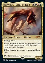 Magic the Gathering Card - Karrthus, Tyrant of Jund - MTG Circle
