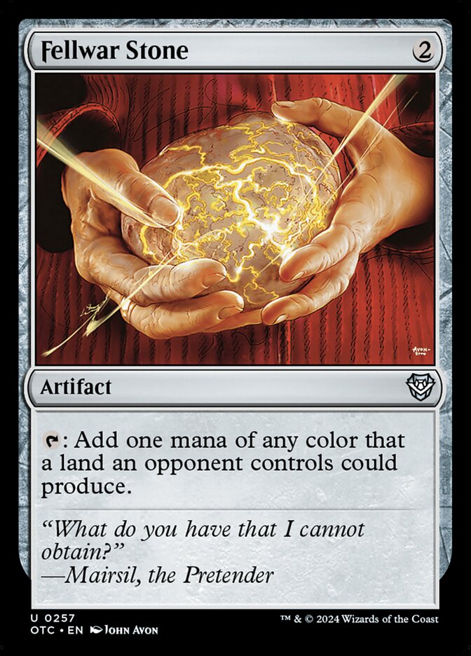 Magic the Gathering Card - Fellwar Stone - MTG Circle