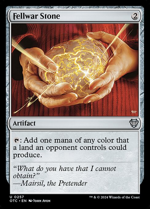 Magic the Gathering Card - Fellwar Stone - MTG Circle