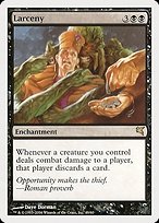 Magic the Gathering Card - Larceny - MTG Circle