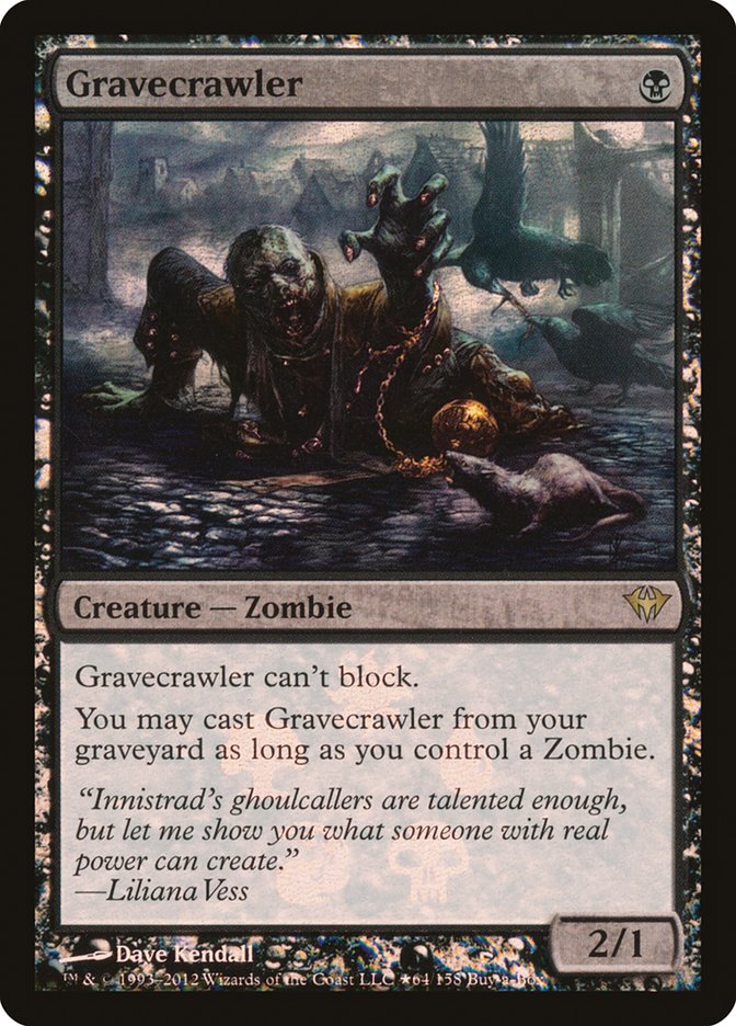 Magic the Gathering Card - Gravecrawler - MTG Circle