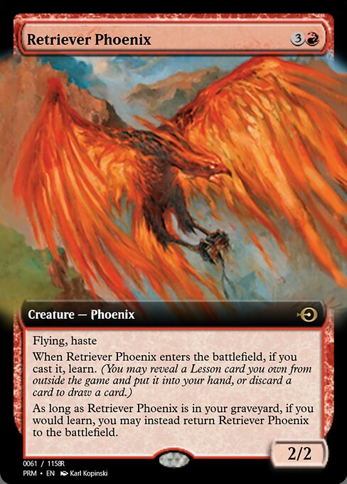 Magic the Gathering Card - Retriever Phoenix - MTG Circle