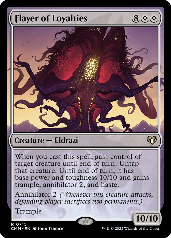 Magic the Gathering Card - Flayer of Loyalties - MTG Circle