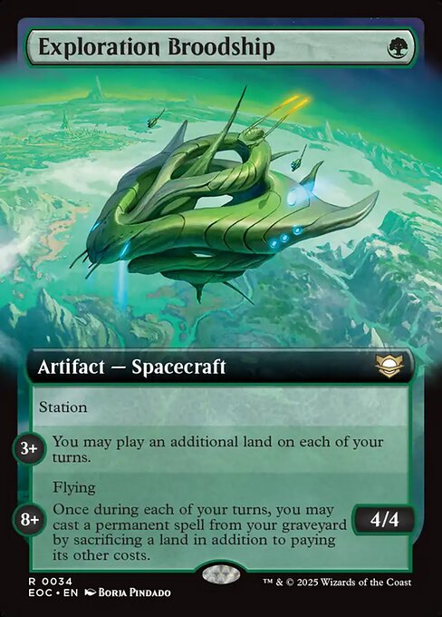 Magic the Gathering Card - Exploration Broodship - MTG Circle