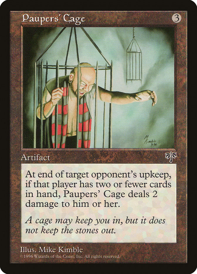 Magic the Gathering Card - Paupers' Cage - MTG Circle
