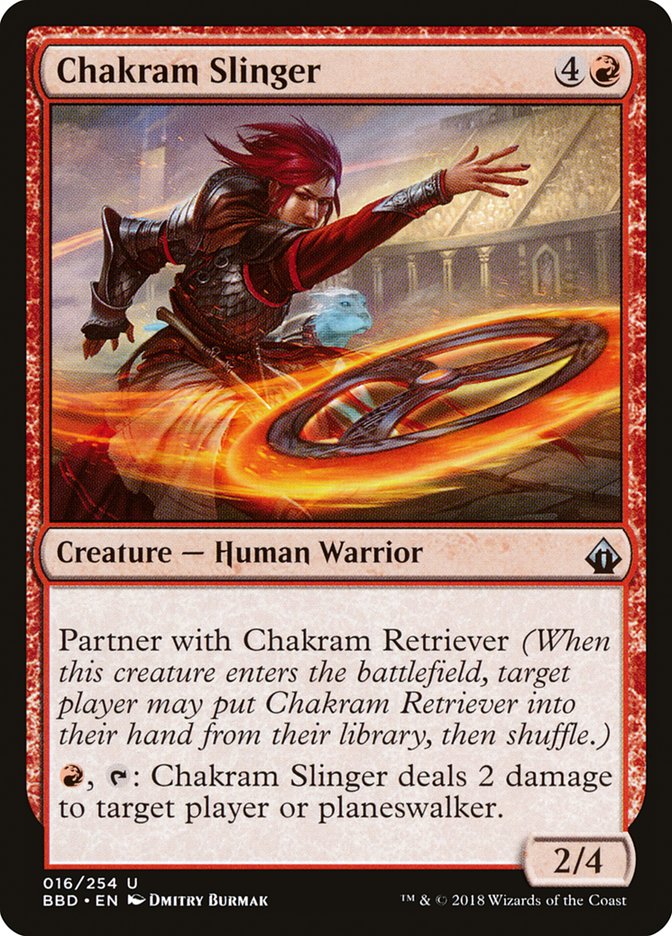 Magic the Gathering Card - Chakram Slinger - MTG Circle