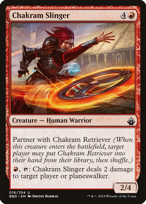 Magic the Gathering Card - Chakram Slinger - MTG Circle