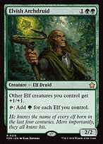 Magic the Gathering Card - Elvish Archdruid - MTG Circle