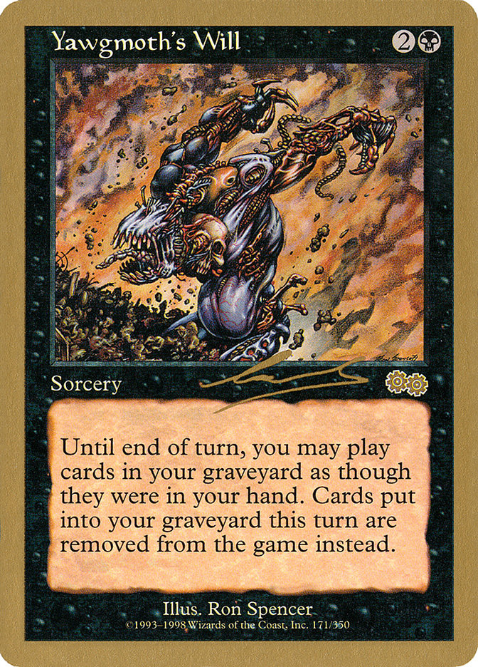 Magic the Gathering Card - Yawgmoth's Will - MTG Circle