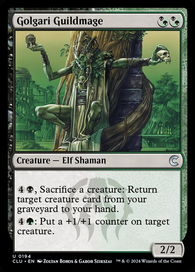 Magic the Gathering Card - Golgari Guildmage - MTG Circle