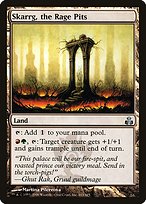 Magic the Gathering Card - Skarrg, the Rage Pits - MTG Circle