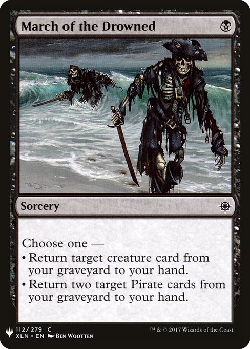 Magic the Gathering Card - March of the Drowned - MTG Circle