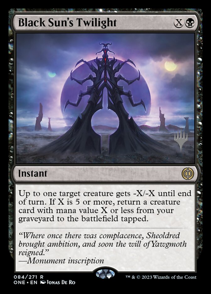 Magic the Gathering Card - Black Sun's Twilight - MTG Circle