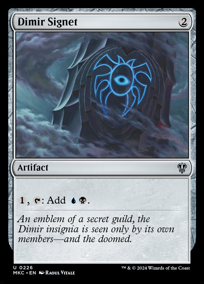 Magic the Gathering Card - Dimir Signet - MTG Circle