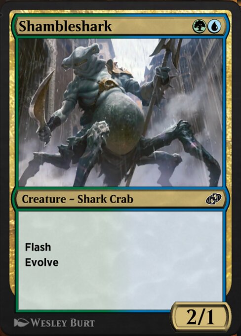 Magic the Gathering Card - Shambleshark - MTG Circle