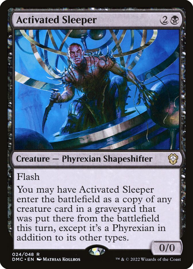 Magic the Gathering Card - Activated Sleeper - MTG Circle