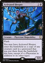 Magic the Gathering Card - Activated Sleeper - MTG Circle