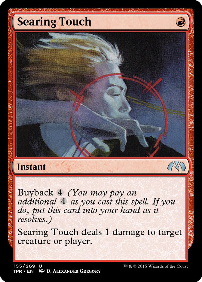 Magic the Gathering Card - Searing Touch - MTG Circle