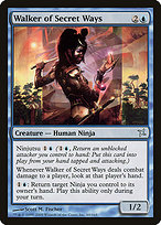 Magic the Gathering Card - Walker of Secret Ways - MTG Circle