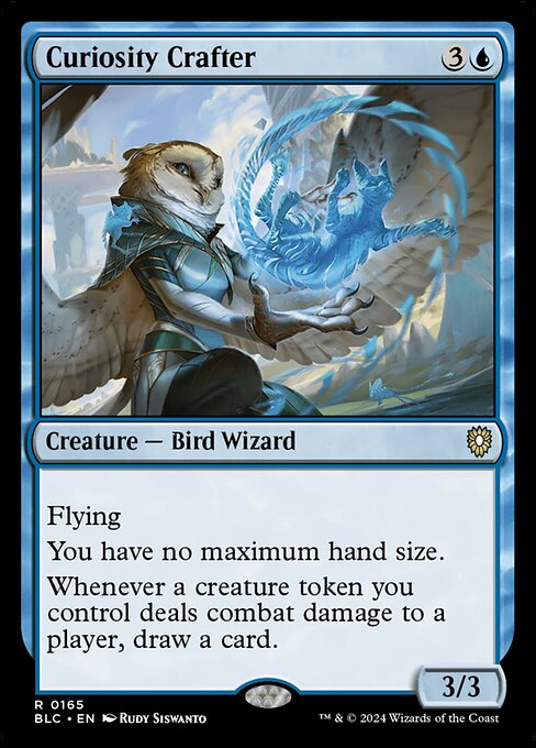 Magic the Gathering Card - Curiosity Crafter - MTG Circle