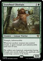 Magic the Gathering Card - Stonehoof Chieftain - MTG Circle