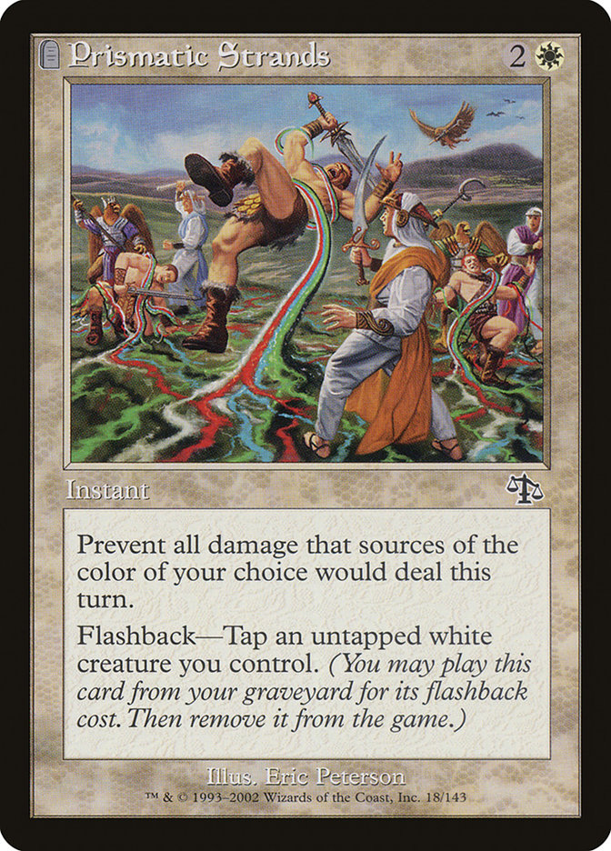 Magic the Gathering Card - Prismatic Strands - MTG Circle