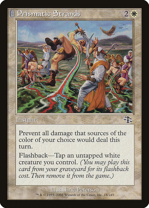 Magic the Gathering Card - Prismatic Strands - MTG Circle