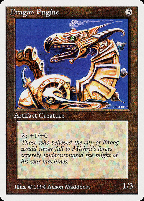 Magic the Gathering Card - Dragon Engine - MTG Circle