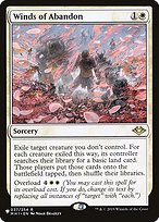 Magic the Gathering Card - Winds of Abandon - MTG Circle